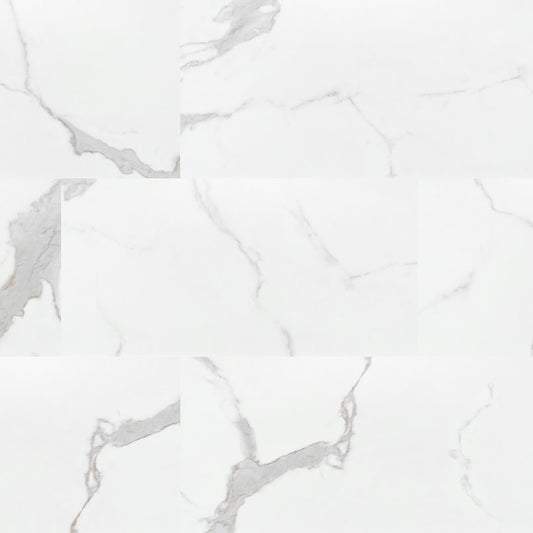 Calcatta Marbella vinyl flooring, marble-look design